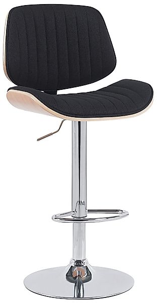CLP Barhocker Clawson, Stoffbezug, Bugholzrahmen, Metallgestell günstig online kaufen
