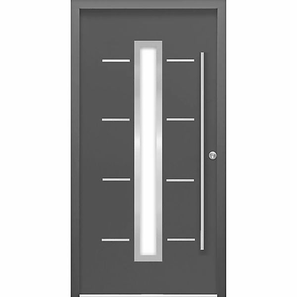 Haustür Thermospace Milano Prime 100 cm x 210 cm Anthrazit Anschlag R günstig online kaufen