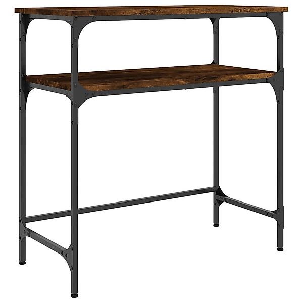 vidaXL Beistelltisch Konsolentisch Räuchereiche 75x35,5x75 cm günstig online kaufen