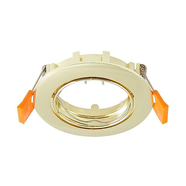 PRIOS Fibur 10031776 Modern in Gold Messing aus Metall 1-flammig GU10 Wohnz günstig online kaufen