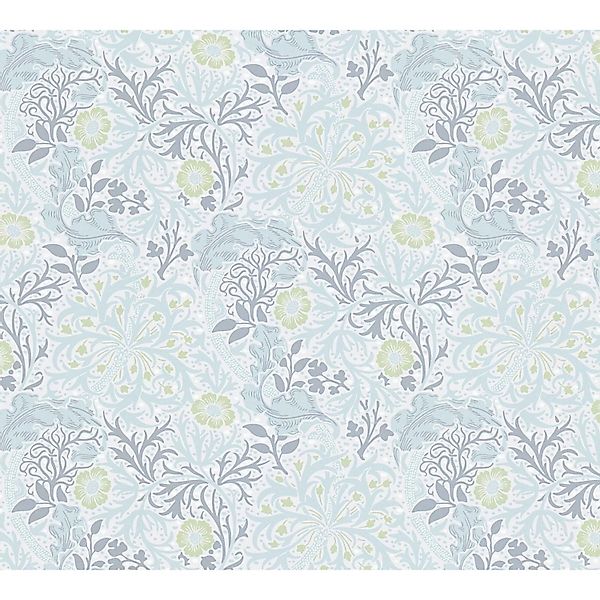 Bricoflor Vliestapete Im Landhausstil Vintage Tapete Mit Blumen In Pastellb günstig online kaufen