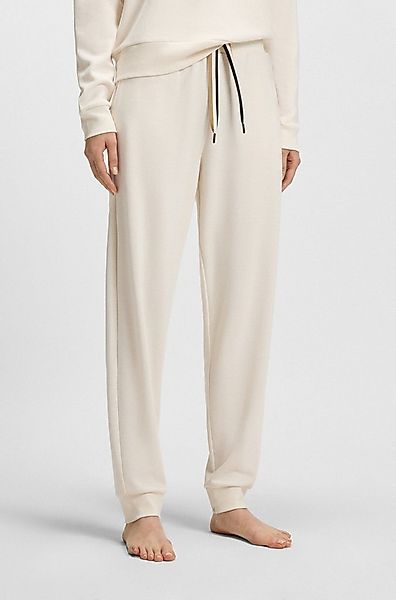 BOSS Relaxhose CP Stripe_Pants Cuff mit kontrastfarbener Kordel günstig online kaufen