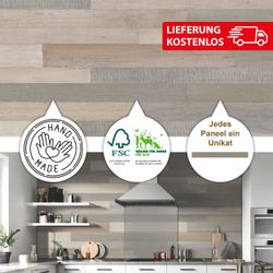 INDO 3D Wandpaneel Barnwall, BxL: 12,00x120,00 günstig online kaufen