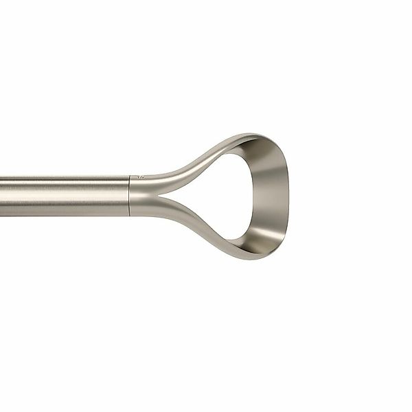 Umbra Vorhangstange Loop Nickel, 107-306 cm, günstig online kaufen