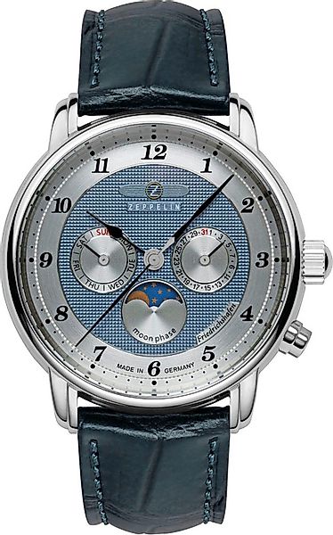 ZEPPELIN Quarzuhr Friedrichshafen Moonphase 8536-3, Armbanduhr, günstig online kaufen