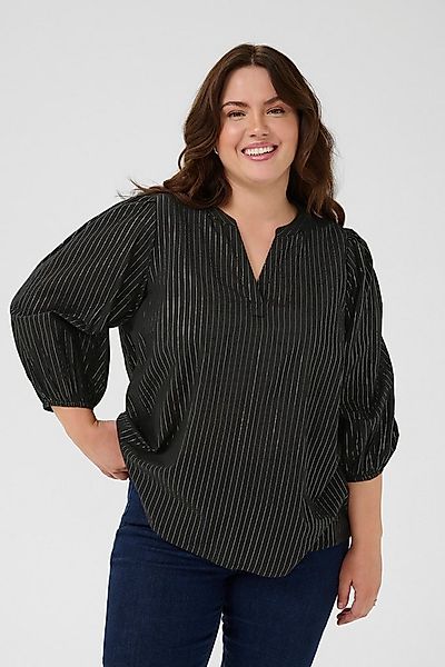 KAFFE Curve Langarmbluse Langarm-Bluse KCluisa Große Größen günstig online kaufen
