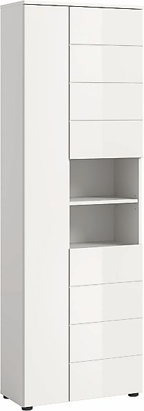 welltime Hochschrank "Biel, 190 cm, 3 Türen, 2 offene Fächer", (1 St.), Tür günstig online kaufen
