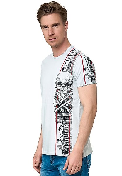 Rusty Neal T-Shirt im verwaschenen Look günstig online kaufen