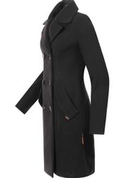 Marikoo Kurzmantel Nanakoo edler Damen Trenchcoat günstig online kaufen