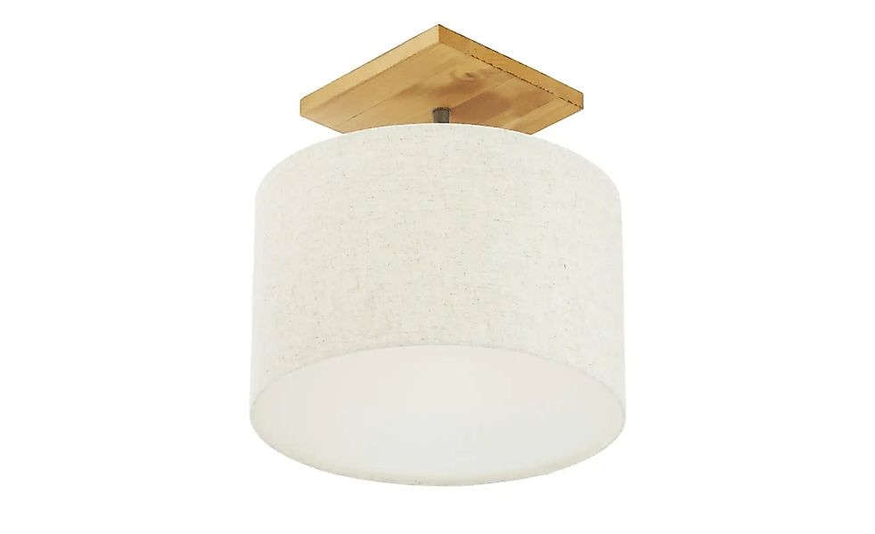 Trio Deckenleuchte  1-flammig  Nickel-antik/ Holz  Elmau ¦ holzfarben ¦ Maß günstig online kaufen