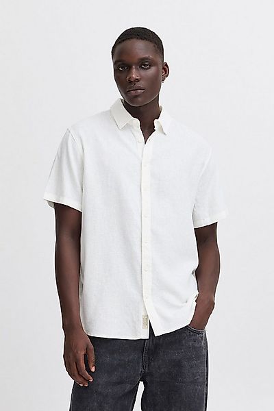 Blend Leinenhemd BHVIC Stilvolles Kurzarmhemd aus Leinenmix günstig online kaufen