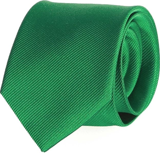 Krawatte Seide Smaragdgrün Uni F68 - günstig online kaufen