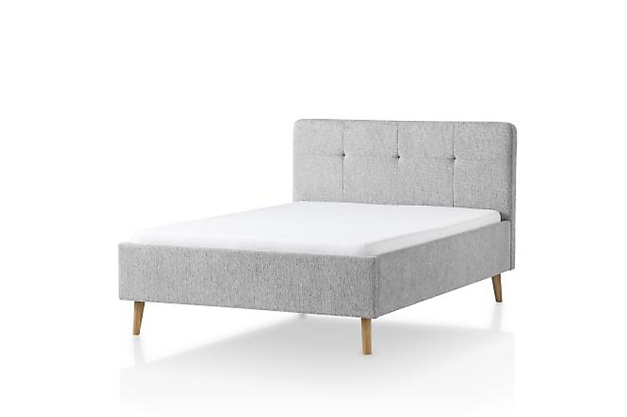 140x200 Polsterbett SMART von Meise Möbel Grau günstig online kaufen