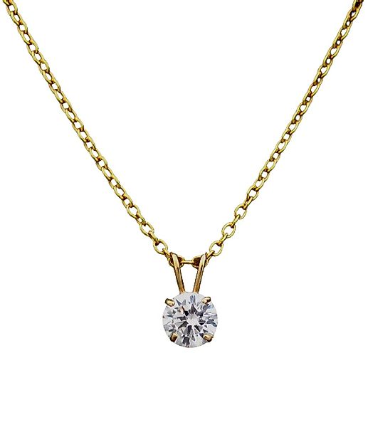 NICEANDnoble Kette mit Anhänger 585er Gelbgold günstig online kaufen