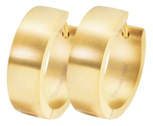 AKZENT Ohrring-Set Reyner Akzent Edelstahl Klapp-Creolen, günstig online kaufen