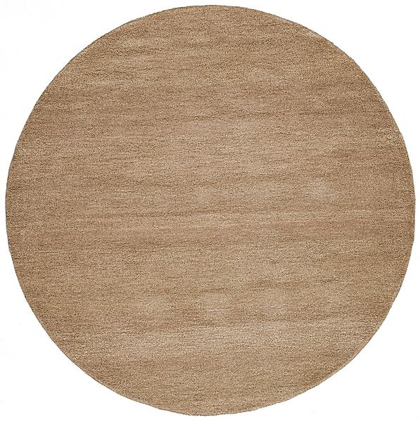 THEKO Wollteppich "Gabbeh Uni, Handgefertigt, Teppich, meliert, reine Wolle günstig online kaufen