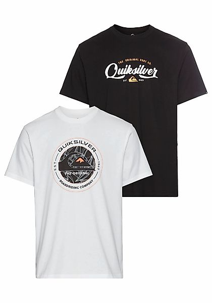 Quiksilver T-Shirt "FLYING DISC UNDERTO SHORT SLEEVE PACK YM" 2 Stk. Doppel günstig online kaufen
