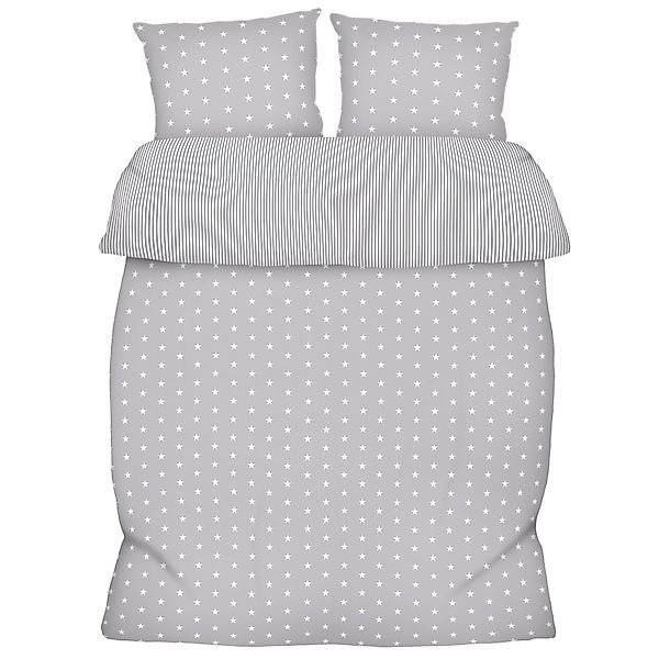 Amilian Bettwäsche 3-tlg. Bettbezug: 155x220 und günstig online kaufen