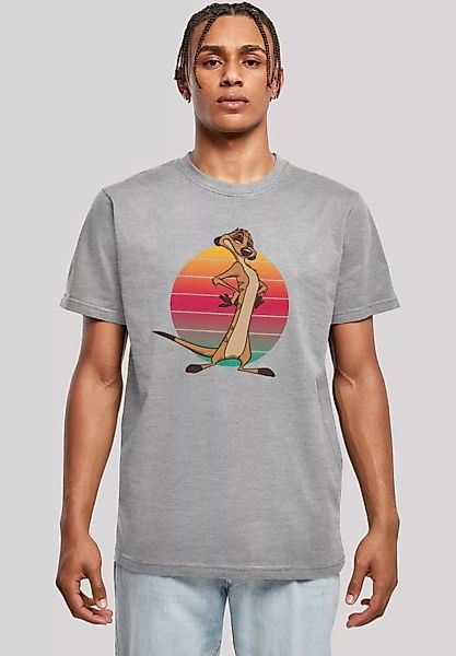 F4NT4STIC T-Shirt Disney König der Löwen Timon Sunset Print günstig online kaufen