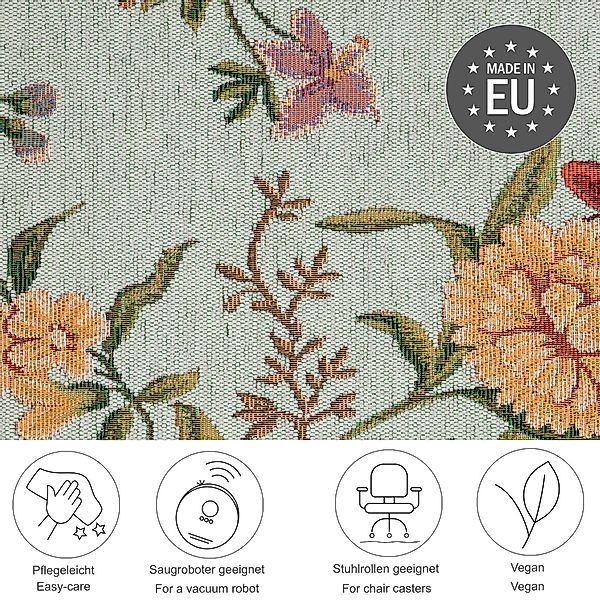 THEKO Teppich Flomi Sagrini, rechteckig, Höhe: günstig online kaufen