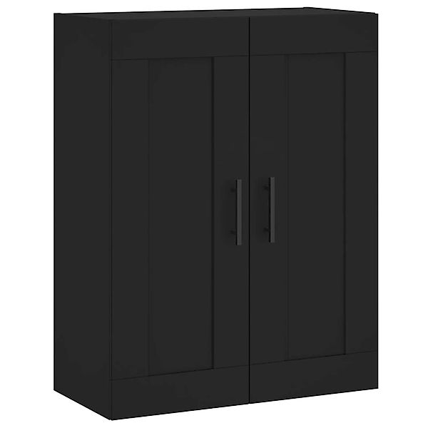 vidaXL Wandschrank Schwarz 69,5x34x90 cm Holzwerkstoff 830405 günstig online kaufen