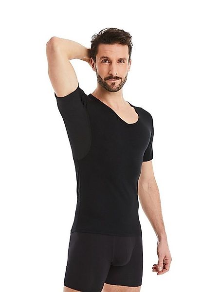 FINN Design Unterhemd Anti-Schweiß Shirt Herren mit V-Ausschnitt und integr günstig online kaufen