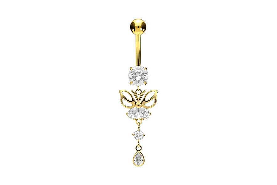 PIERCINGLINE Bauchnabelpiercing Titan Bananabell mit Innengewinde SCHMETTER günstig online kaufen