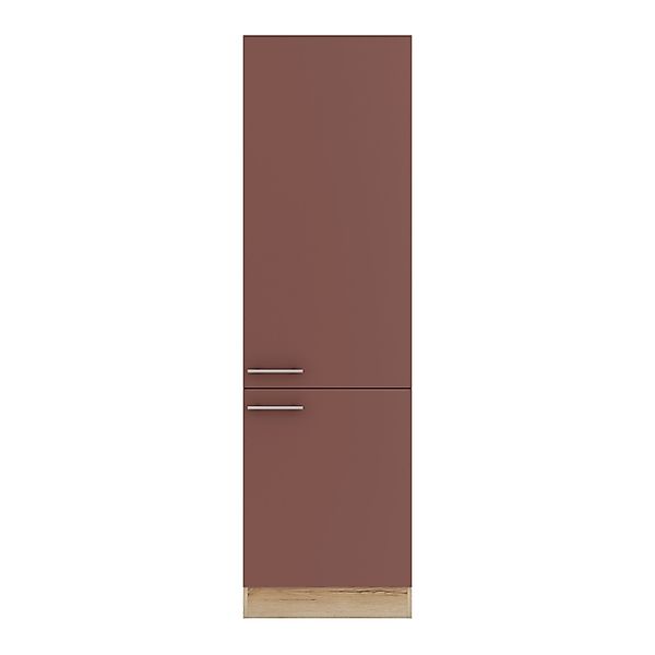 OPTIFIT Bari407 Küchen-Apothekerschrank 60 cm Rostrot günstig online kaufen