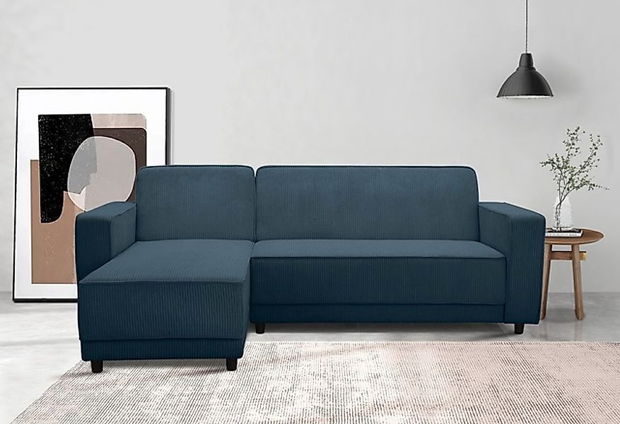 Dorel Home Ecksofa »Allie Schlafsofa 230 cm mit Relaxfunktion in der Rücken günstig online kaufen