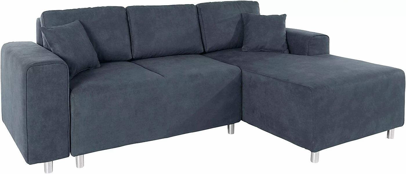 Home affaire Ecksofa "Györ", L-Form, wahlweise mit Bettfunktion und Bettkas günstig online kaufen
