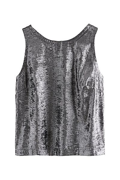 Next Blusentop Metallic-Oberteil, Kurzgröße (1-tlg) günstig online kaufen