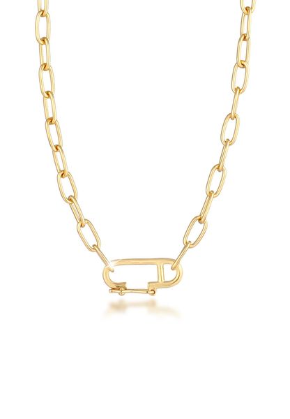 Elli Kette mit Anhänger Gliederkette Oval günstig online kaufen