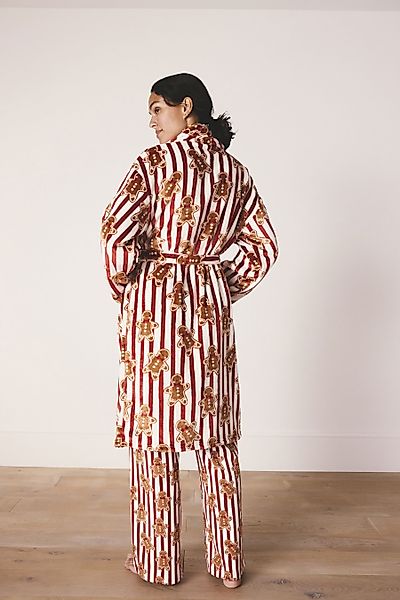 Next Damenbademantel Weihnachtlicher Bademantel, Familien-Kollektion, Polye günstig online kaufen