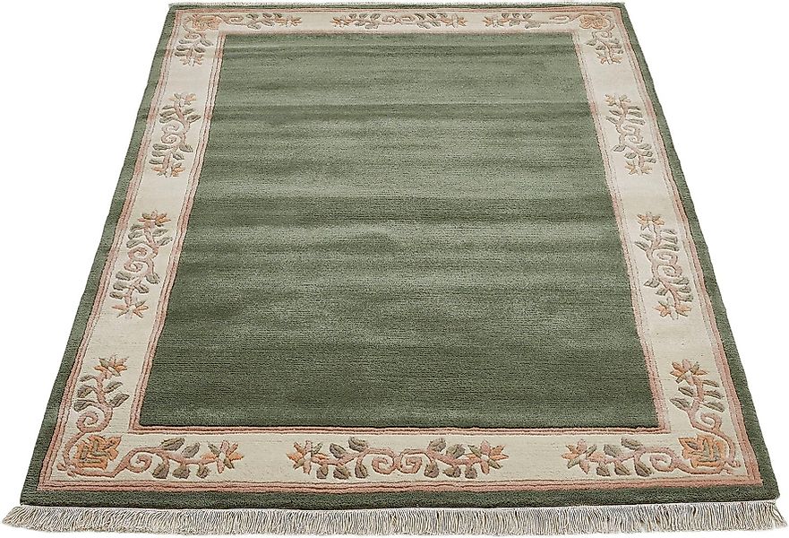 LUXOR living Wollteppich "Adour" rechteckig 18 mm Höhe reine Wolle, handgek günstig online kaufen
