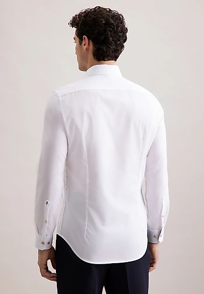 seidensticker Businesshemd "Schwarze Rose" Slim 1/1 Kentkragen Uni günstig online kaufen