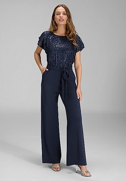 SWING Jumpsuit - Jumpsuit mit Cut-Outs und weitem Bein Oberteil in lockerer günstig online kaufen