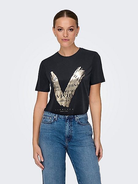 ONLY Kurzarmshirt ONLFREE LIFE MODAL S/S ATELIER TOP JRS Materialmix, Rundh günstig online kaufen