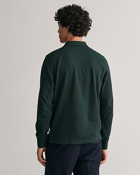 Gant Poloshirt "REG SHIELD LS PIQUE RUGGER", mit Logotickerei auf der Brust günstig online kaufen