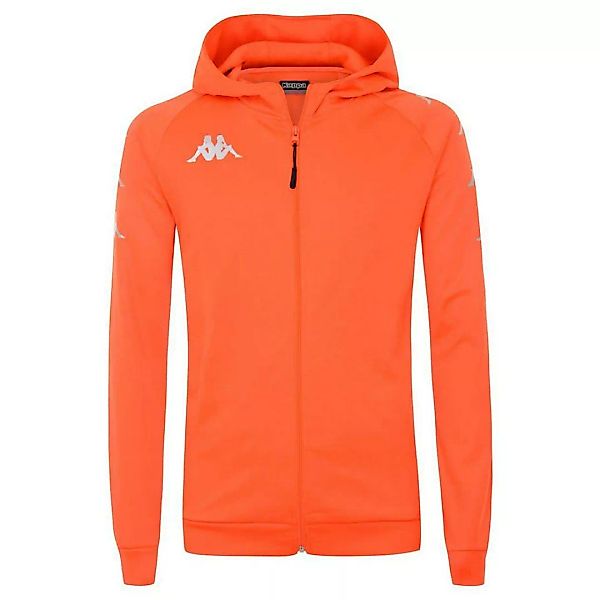Kappa Tortona Sweatshirt Mit Reißverschluss 4XL Orange Flame günstig online kaufen