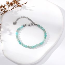 Kim Johanson Fußkette Naturstein Perlenfußkette (1-tlg), günstig online kaufen