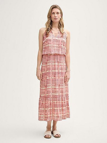 TOM TAILOR Sommerkleid Kleider & Jumpsuits Maxi-Kleid mit Muster günstig online kaufen