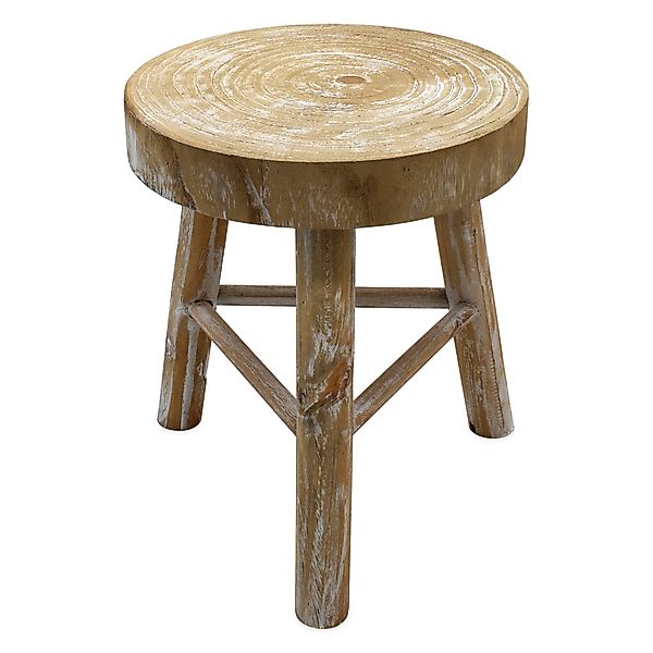 Spetebo Blumenhocker Holz mit 3 Beinen günstig online kaufen