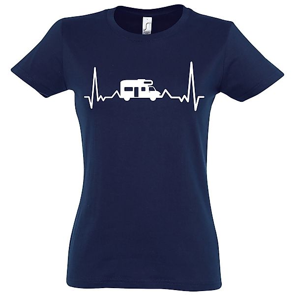 Youth Designz T-Shirt Camping Herzschlag Damen günstig online kaufen