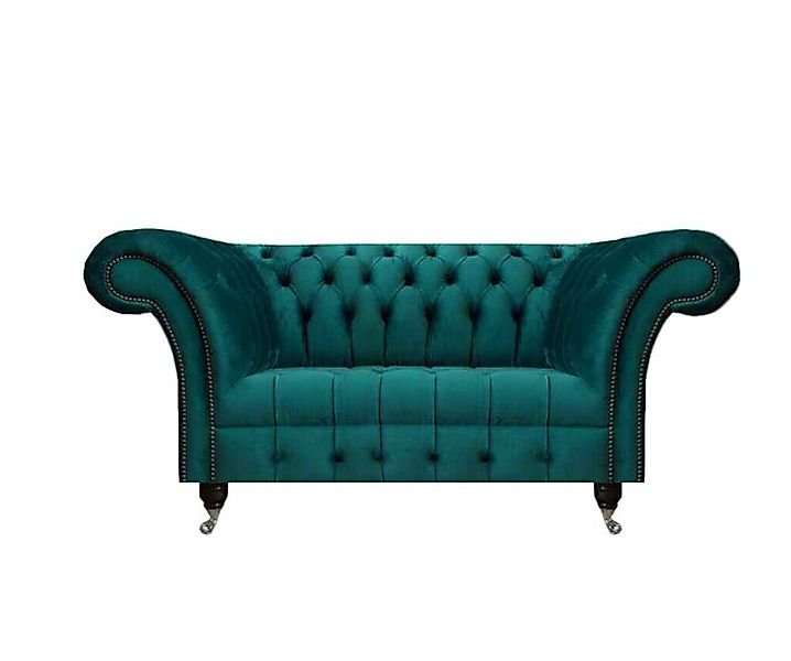 JVmoebel Chesterfield-Sofa Chesterfield Sofa Couch Zweisitzer Design Möbel günstig online kaufen