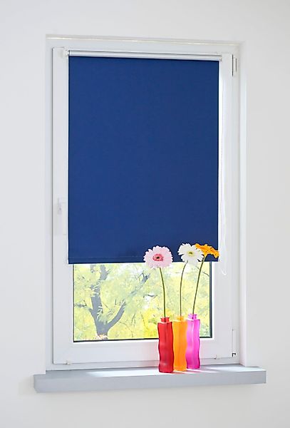 Seitenzugrollo, Liedeco, blickdicht, ohne Bohren, Klemmfix günstig online kaufen