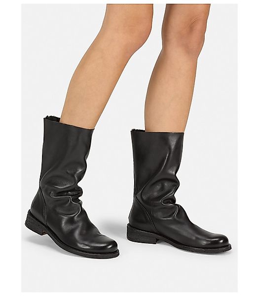 Felmini Wide Fit Stiefel Leder Stiefel günstig online kaufen