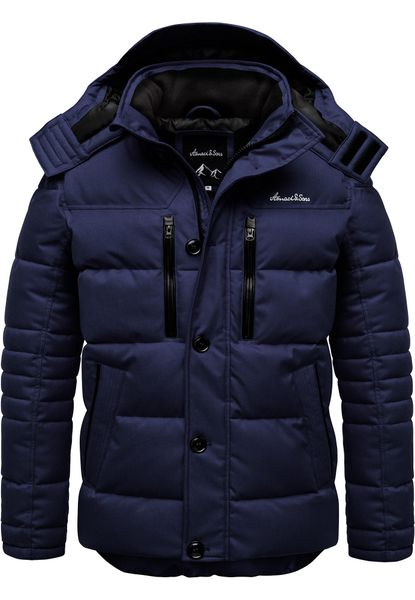 Amaci&Sons Winterjacke WACO Winterjacke Herren Gefütterte günstig online kaufen