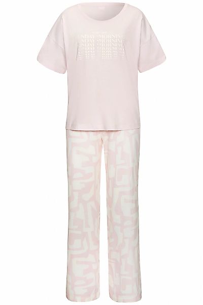 s.Oliver Pyjama 2-teilig, 2 tlg. mit grafischem Print günstig online kaufen