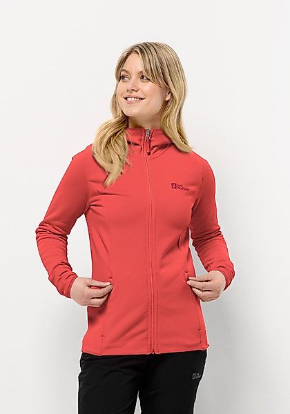 Jack Wolfskin Fleecejacke "BAISELBERG HOODED FZ W" mit Kapuze günstig online kaufen