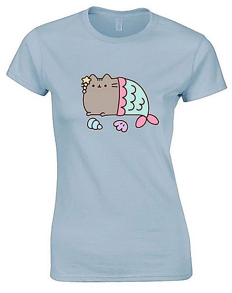 Close Up T-Shirt Pusheen Girlie Shirt Mercat XL günstig online kaufen